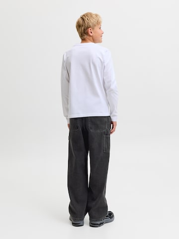 Jack & Jones Junior Loosefit Jeans 'JJIALEX' in Zwart
