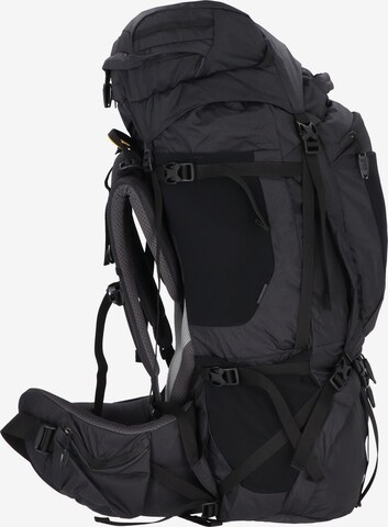 JACK WOLFSKIN Sports Backpack 'Denali 65+10' in Black