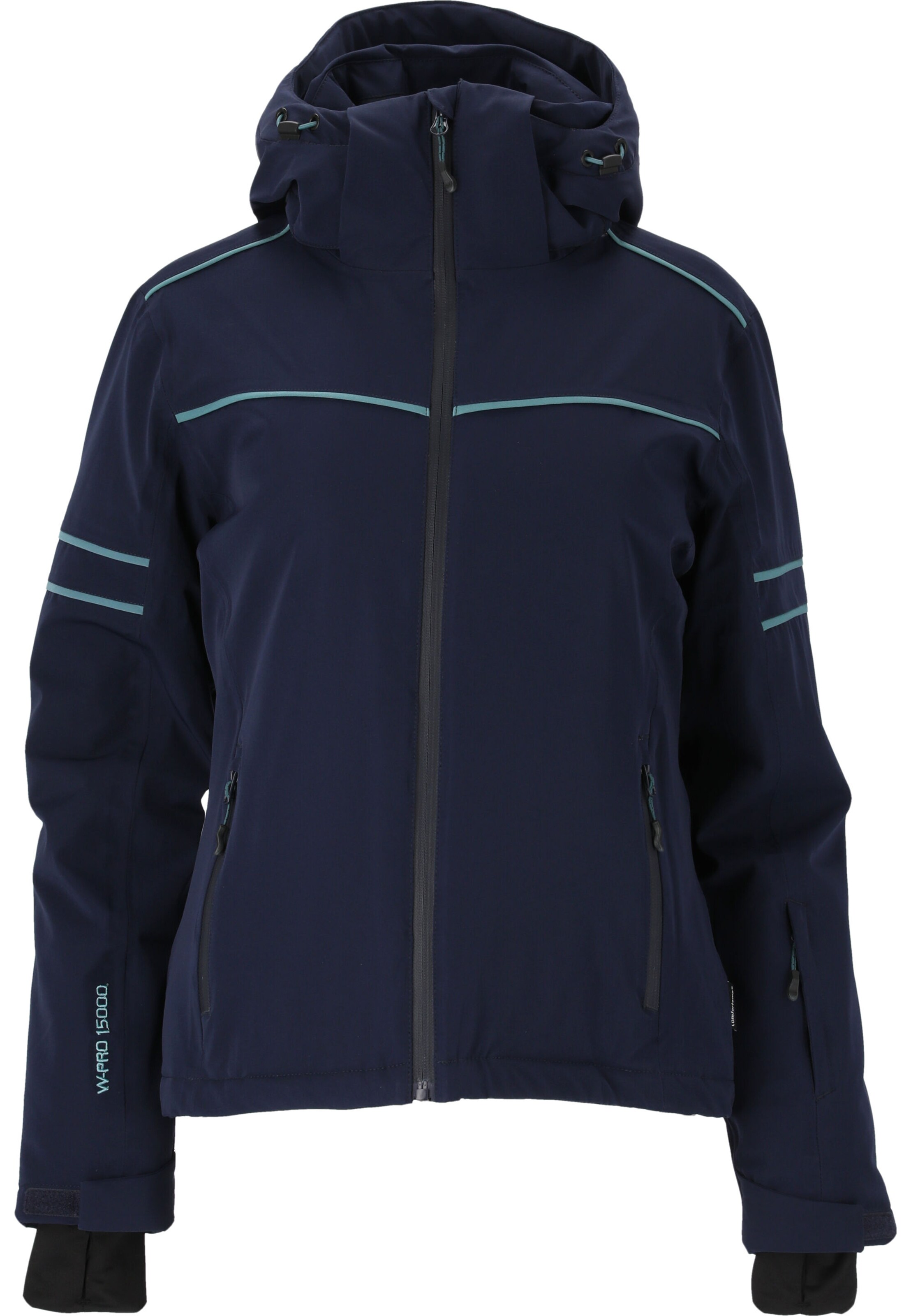 Whistler Outdoorjas 'Doom' in Blauw: voorkant