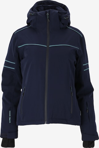 Whistler Outdoorjas 'Doom' in Blauw: voorkant