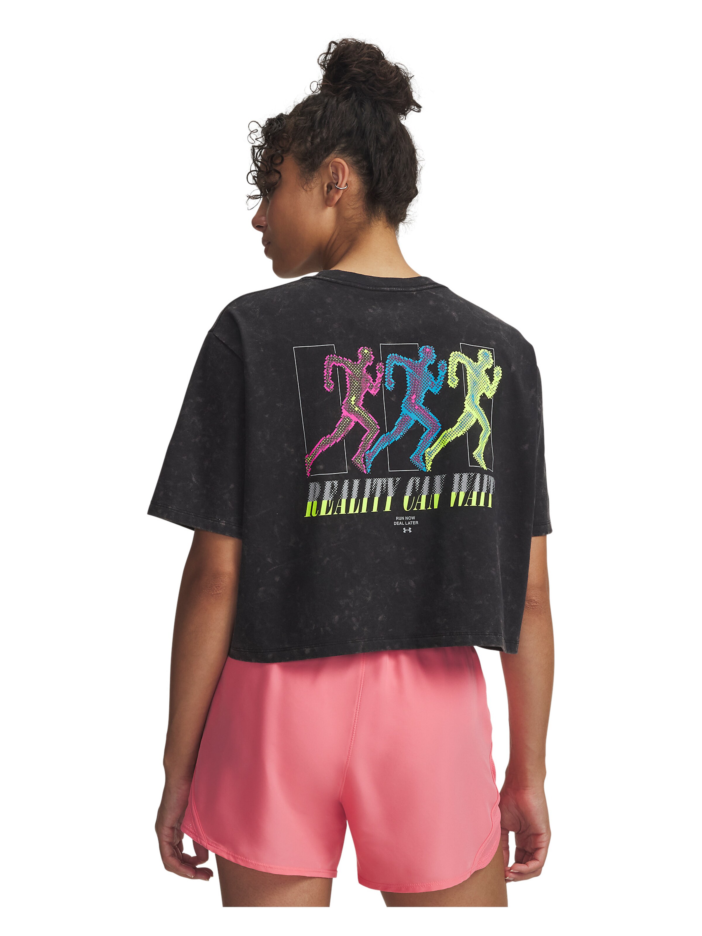 UNDER ARMOUR Functioneel shirt in Zwart