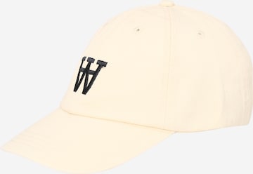 WOOD WOOD Cap 'Eli' in White: front