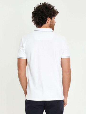 Threadbare - Camisa 'THB Polo' em branco