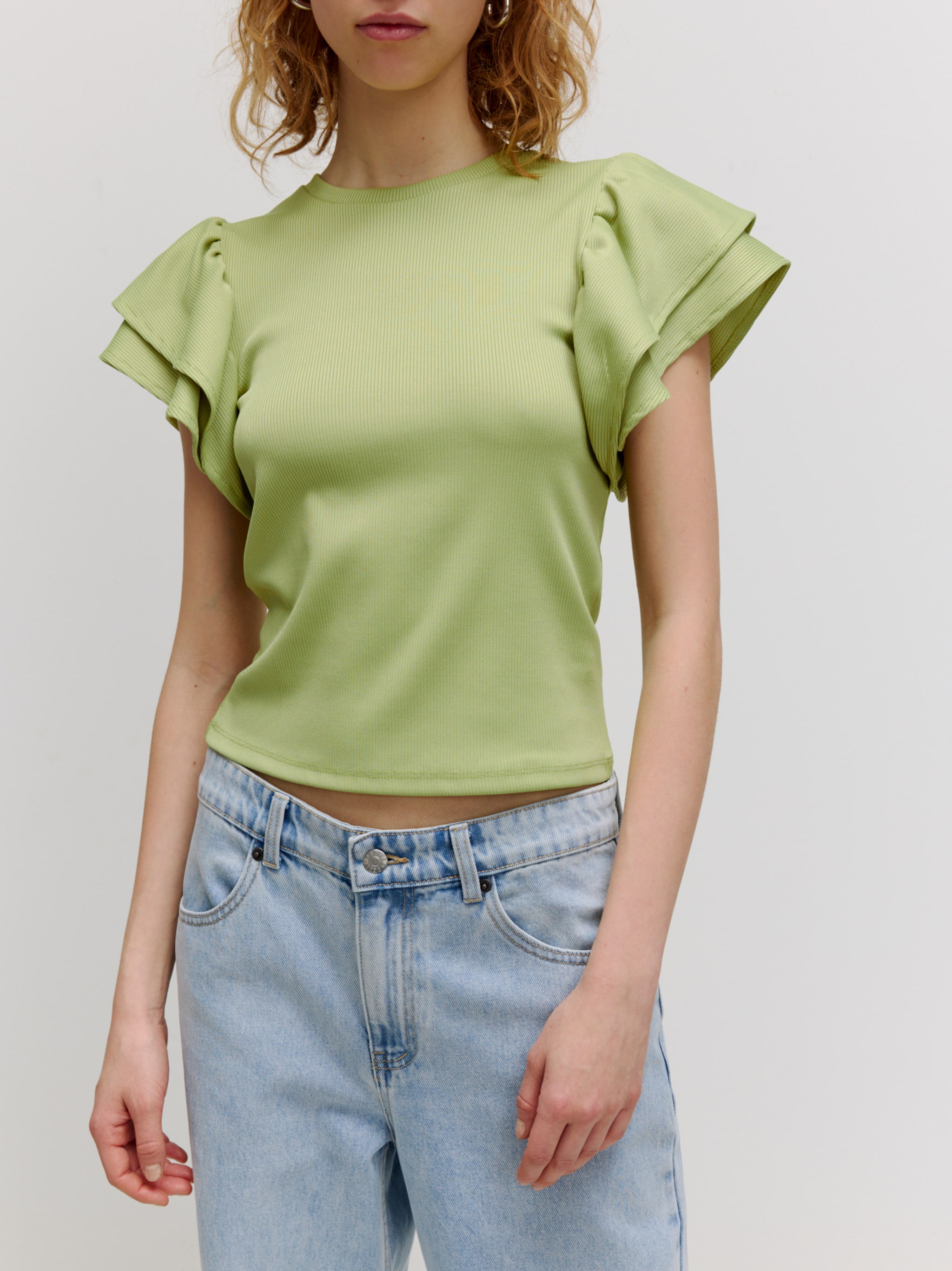 EDITED Produits T-shirt 'Katrina' vert