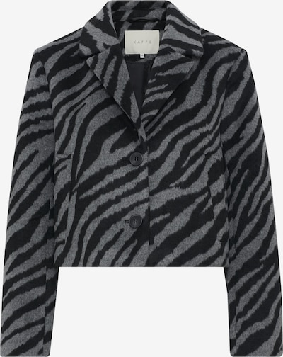 Kaffe Jacke 'KAtora' in XS in grau / schwarz, Produktansicht