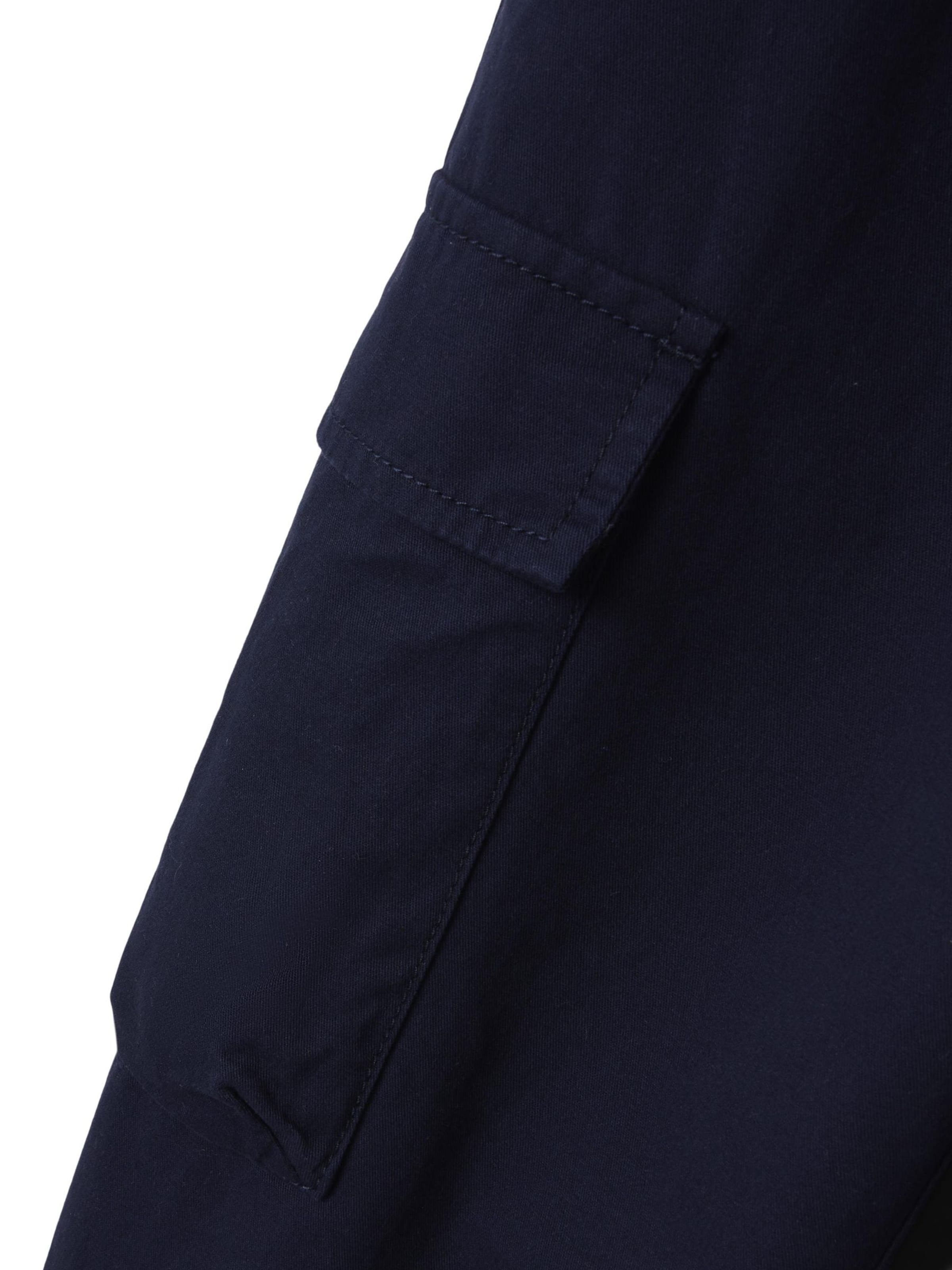 TWO SOON Tapered Broek in Blauw