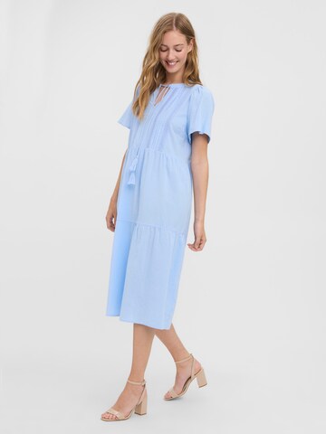 VERO MODA Zomerjurk in Blauw