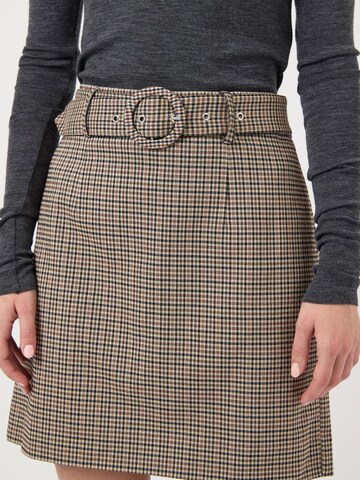 YAS - Falda 'FIRA' en beige