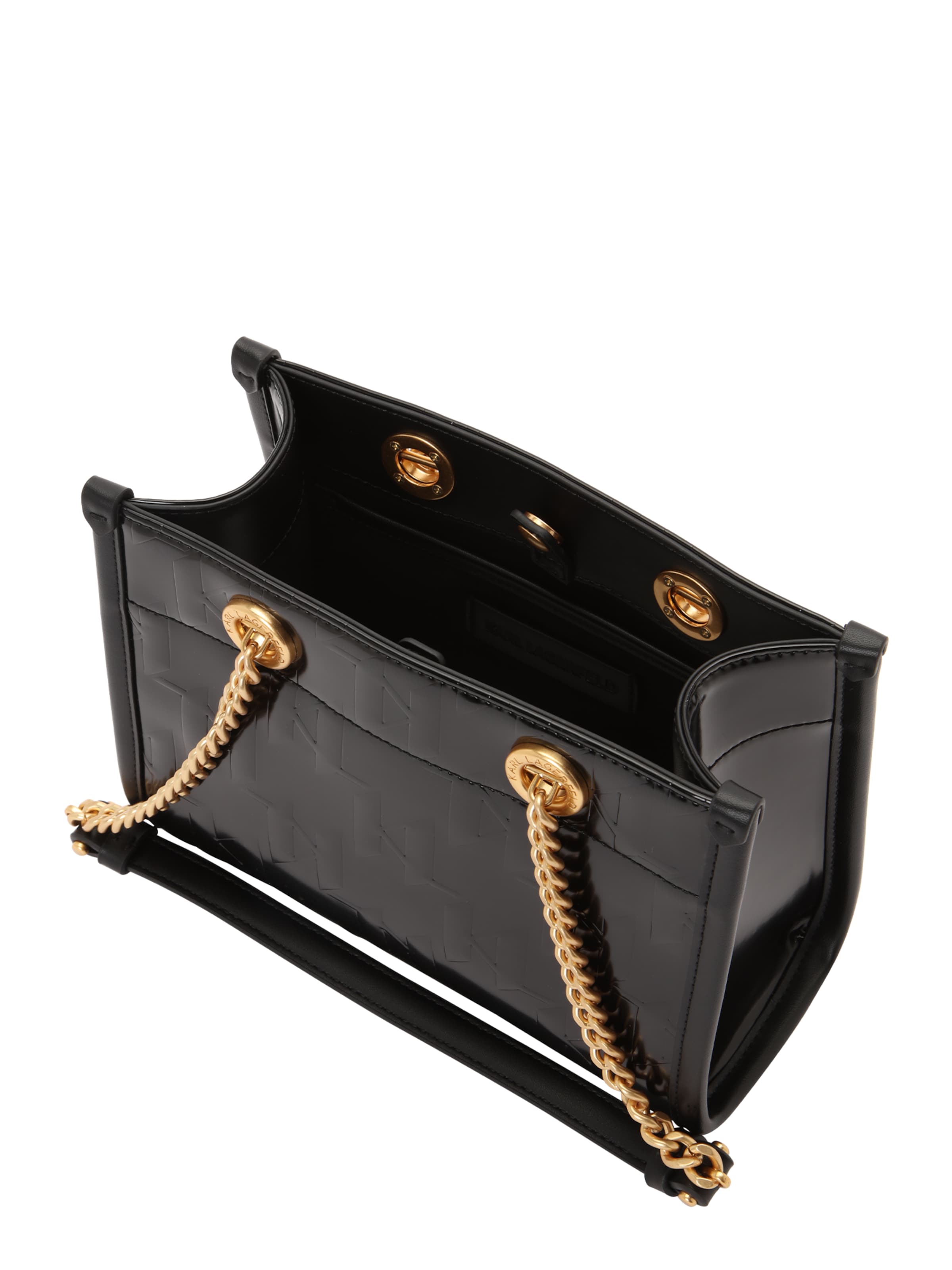 Karl Lagerfeld Чанта за през рамо в черно