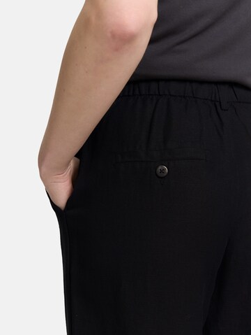 Wide Leg Pantalon TOM TAILOR en noir