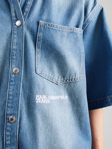 KARL LAGERFELD JEANS Blouse in Blue