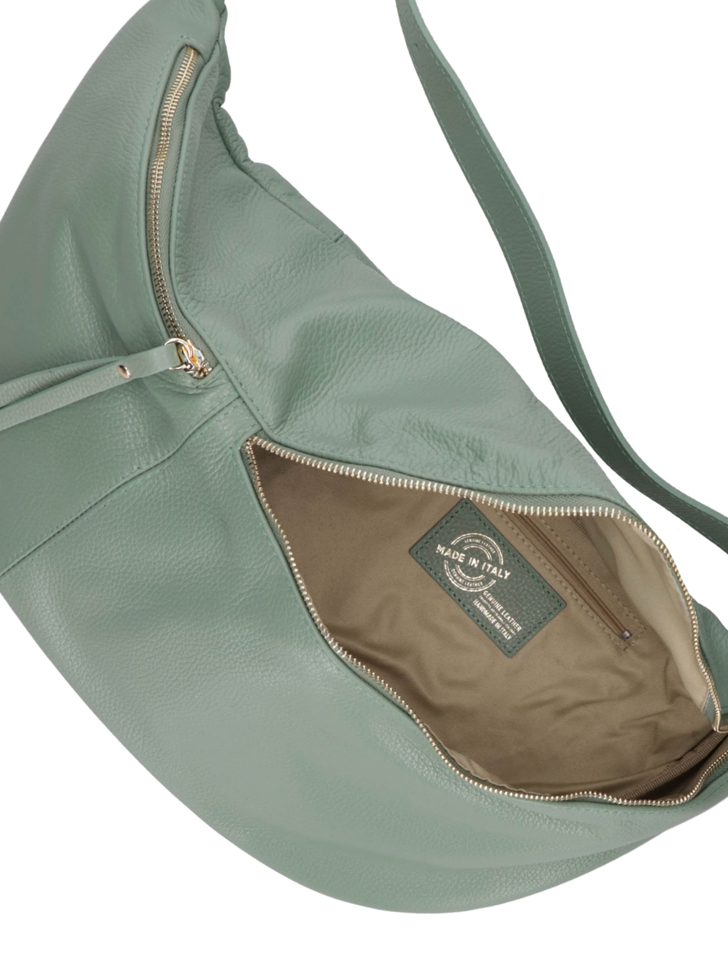 Marsupio 'Marsupio donna pelle dollaro Gave Lux - con zip e tracolla regolabile' di Chiara Ferretti in verde