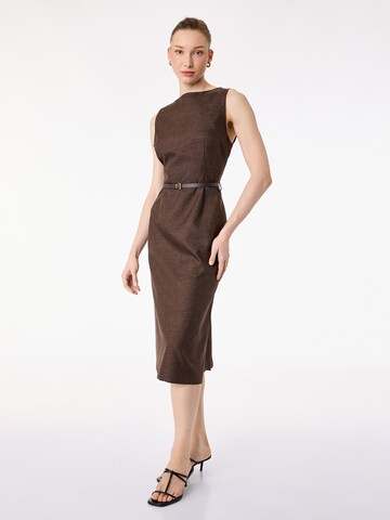 Koton Sheath dress in Brown
