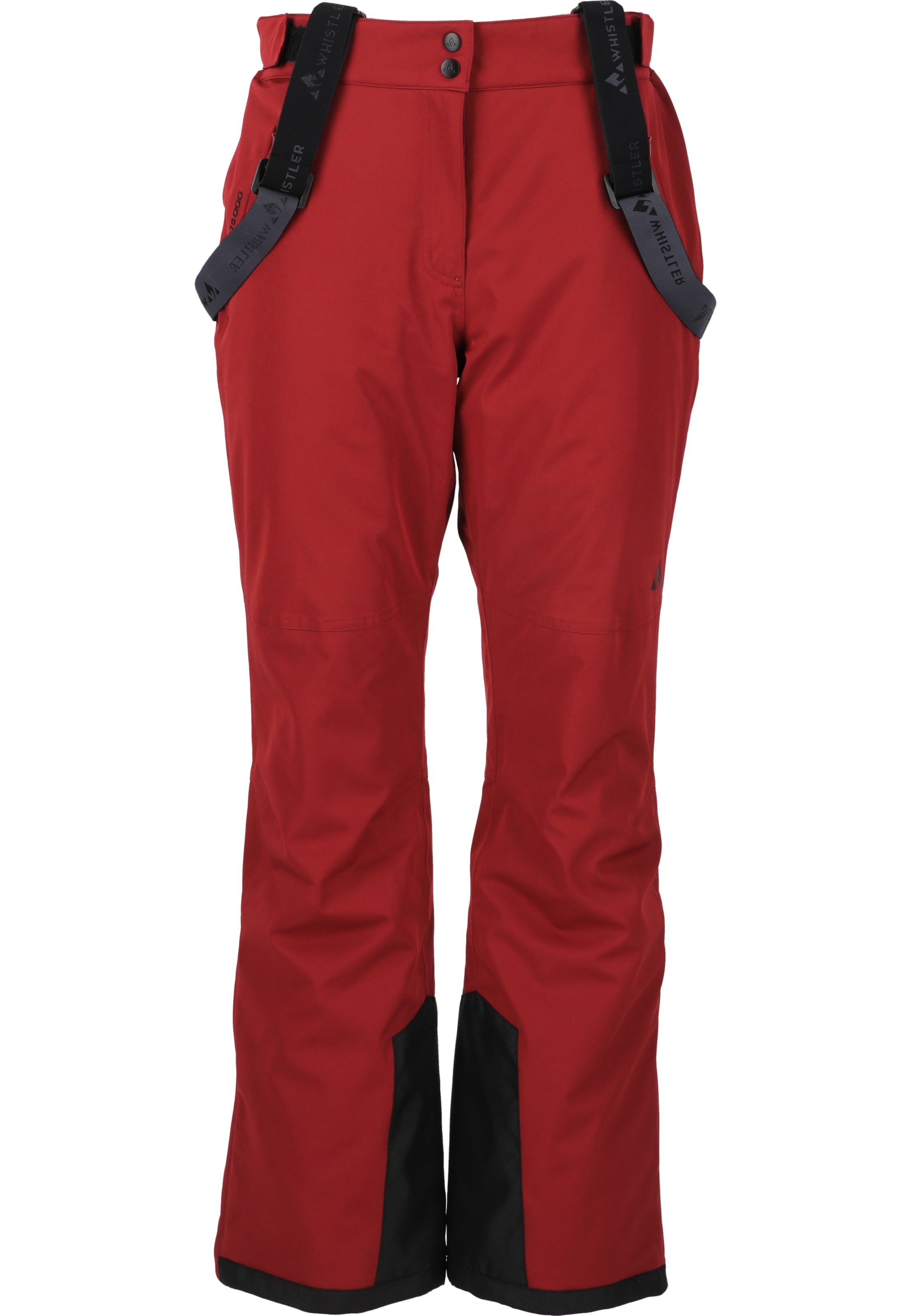 Whistler Regular Sports trousers 'YARRA' in Red: front