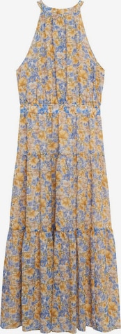 MANGO Summer Dress 'Purple' in Blue: front