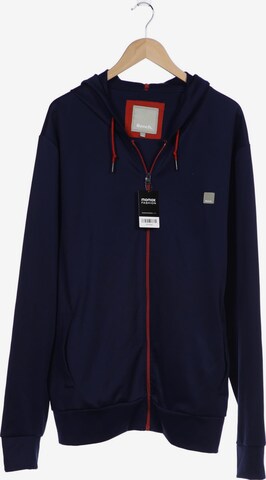 BENCH Sweatshirt & Zip-Up Hoodie in XXL in Blue: front