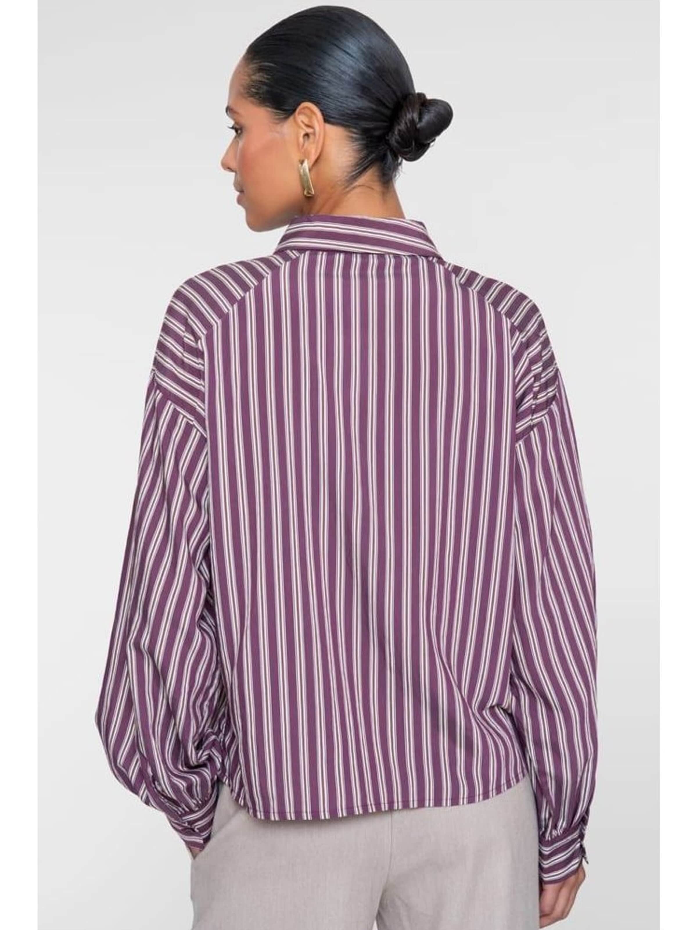 Geisha Blouse in Lila