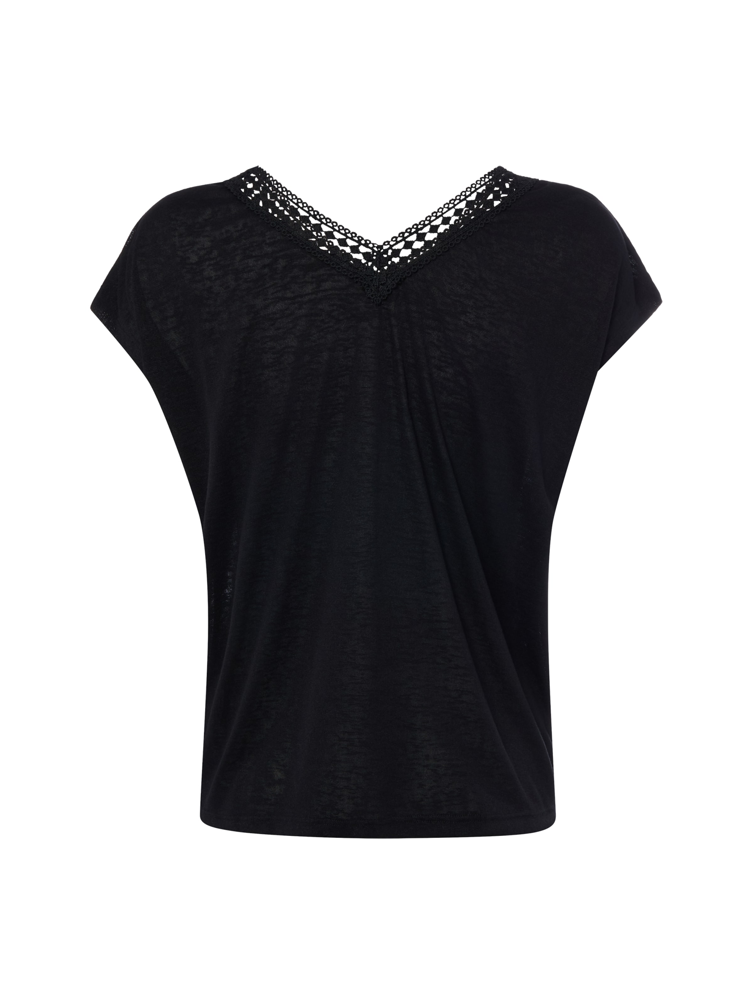 zero Shirt in Schwarz