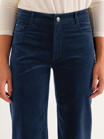 Cellbes of Sweden Wide leg Broek in Blauw