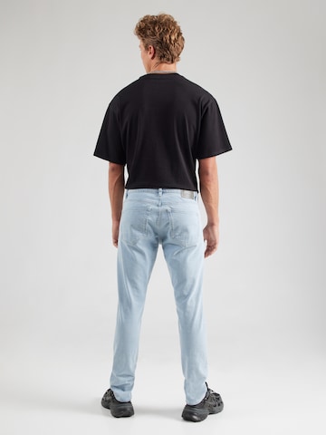 G-STAR Slimfit Jeans '3301' in Blau: Rückseite