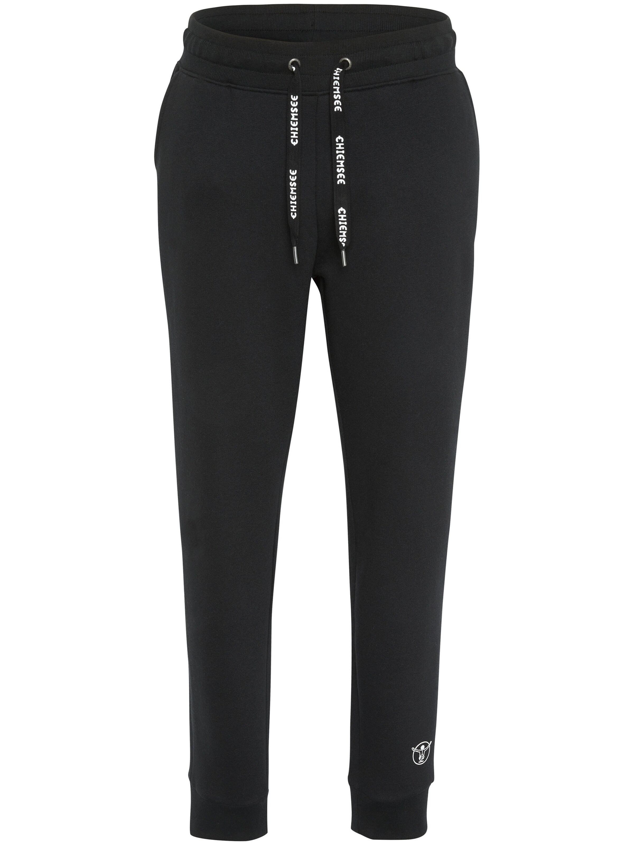 CHIEMSEE Tapered Hose in Schwarz: Vorderseite