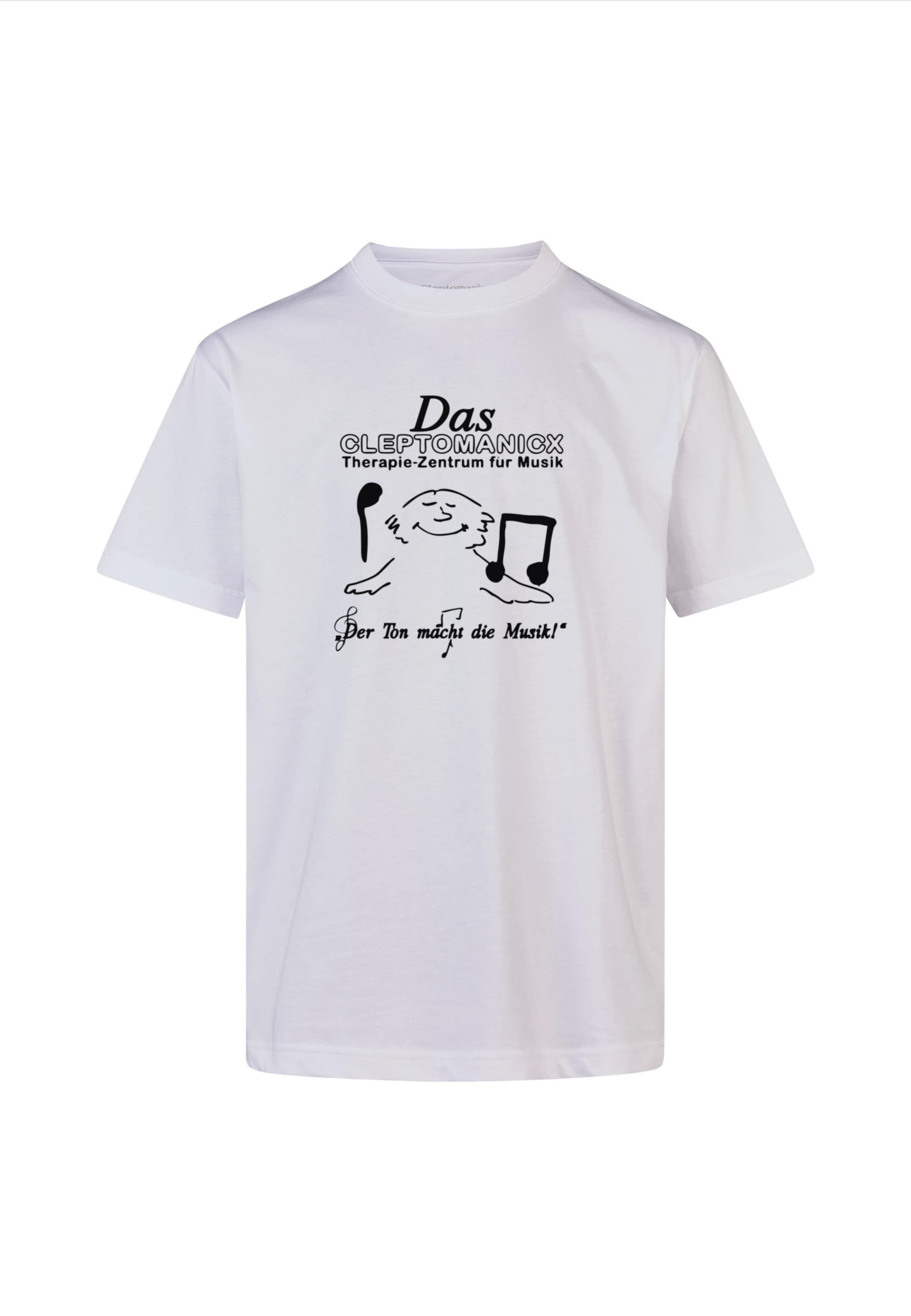 Cleptomanicx Shirt in White: front