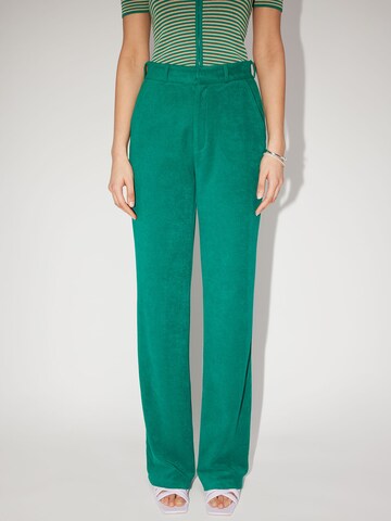 LeGer by Lena Gercke Loose fit Chino trousers 'Jessica' in Green: front