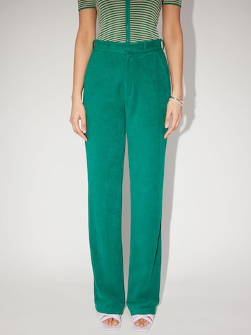 Loosefit Pantaloni chino 'Jessica' di LeGer by Lena Gercke in verde: frontale