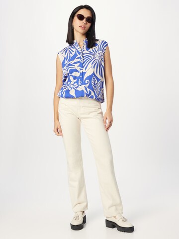 Emily Van Den Bergh Bluse in Blau