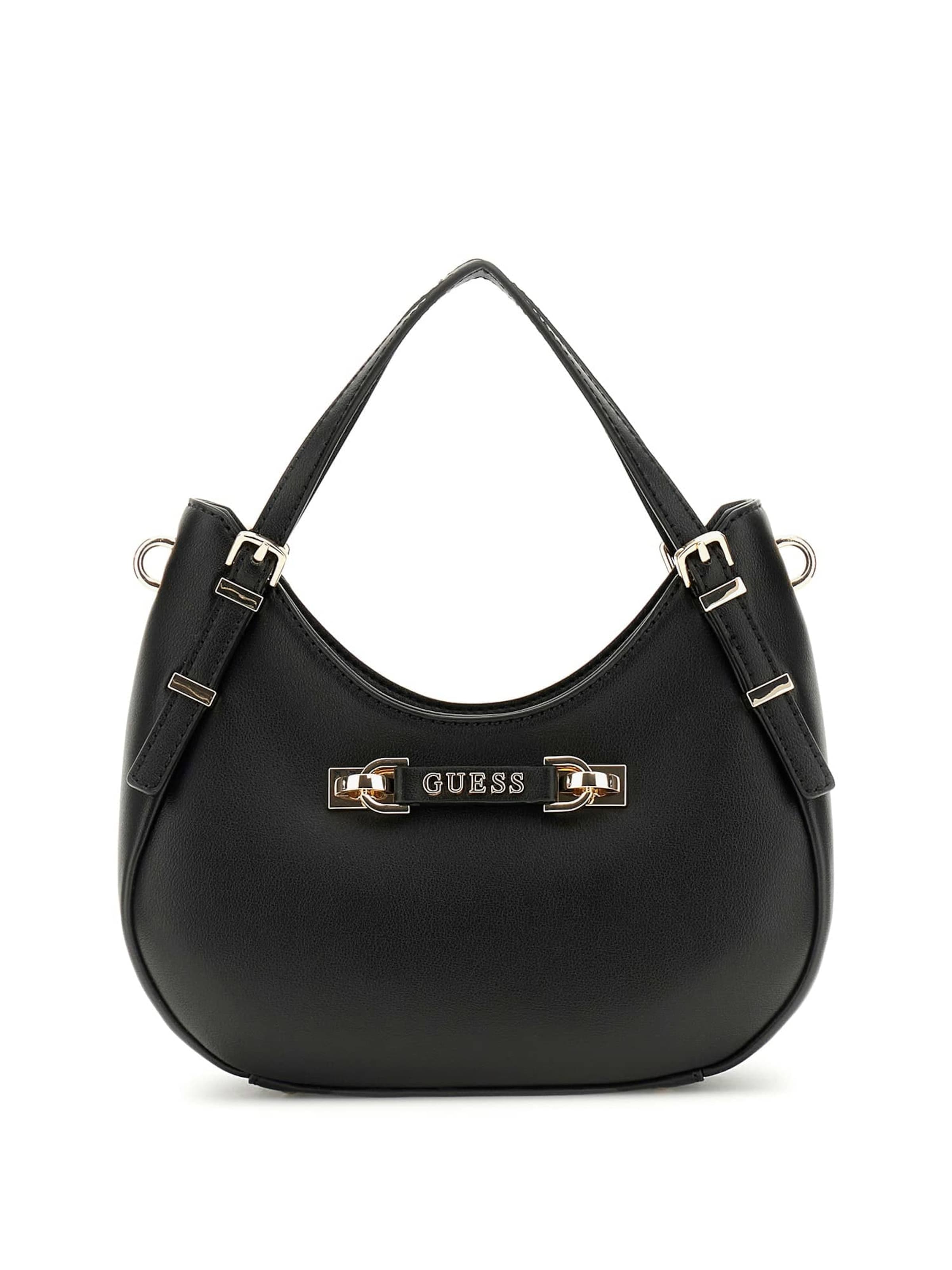 GUESS Schultertasche 'Lefia' in Schwarz: Vorderseite
