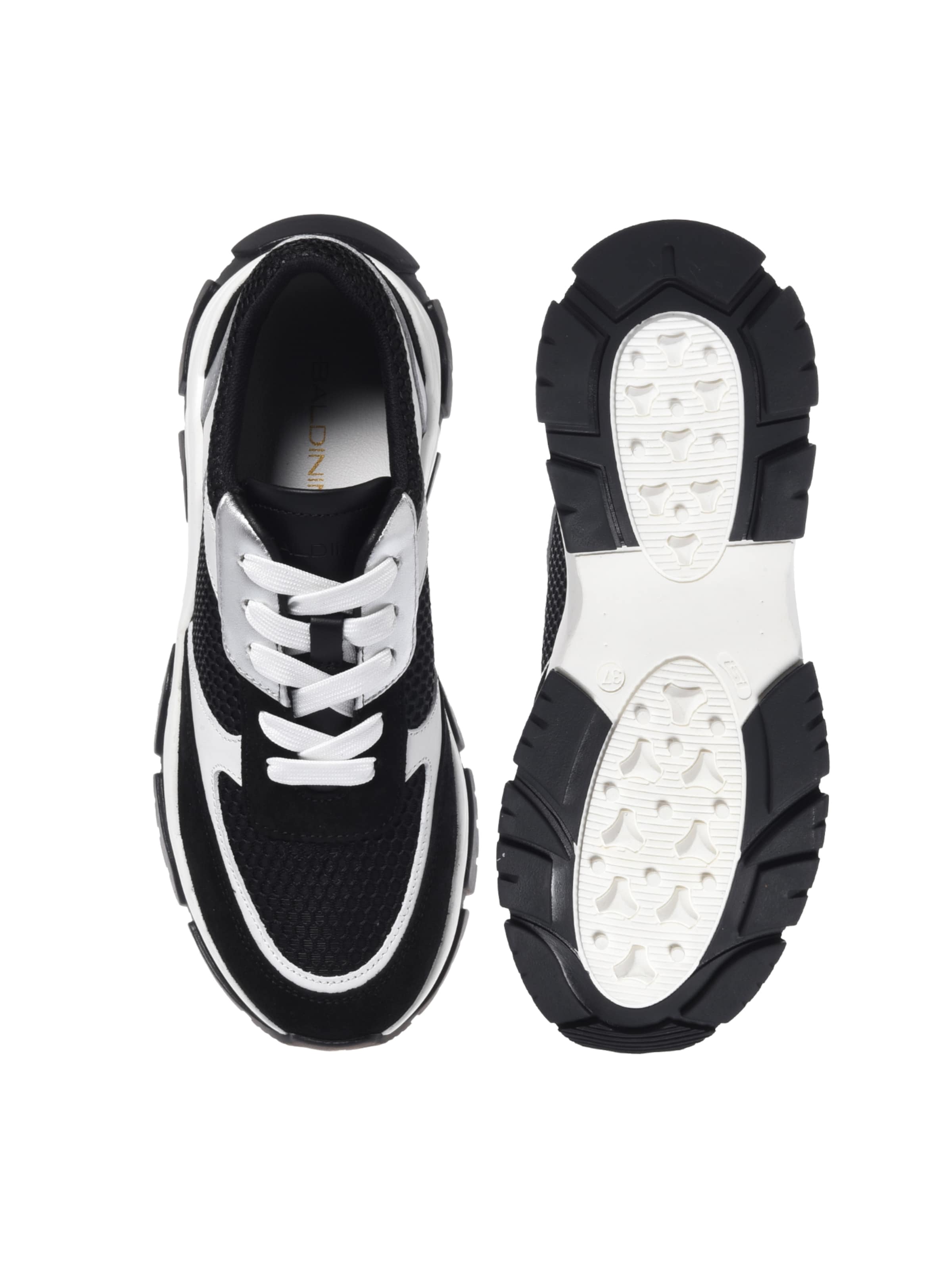 BALDININI Platform trainers in Black
