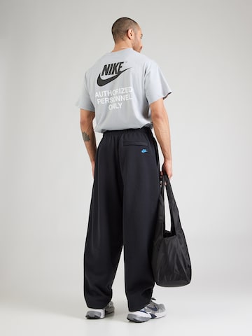 Nike Sportswear - Tapered Pantalón 'CLUB' en negro