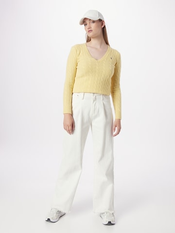 Polo Ralph Lauren Sweater 'KIMBERLY' in Yellow