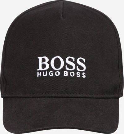 BOSS Kidswear Hatt 'KAPPE' i svart / vit, Produktvy