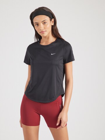 NIKE - Camiseta funcional 'Tempo' en negro: frente