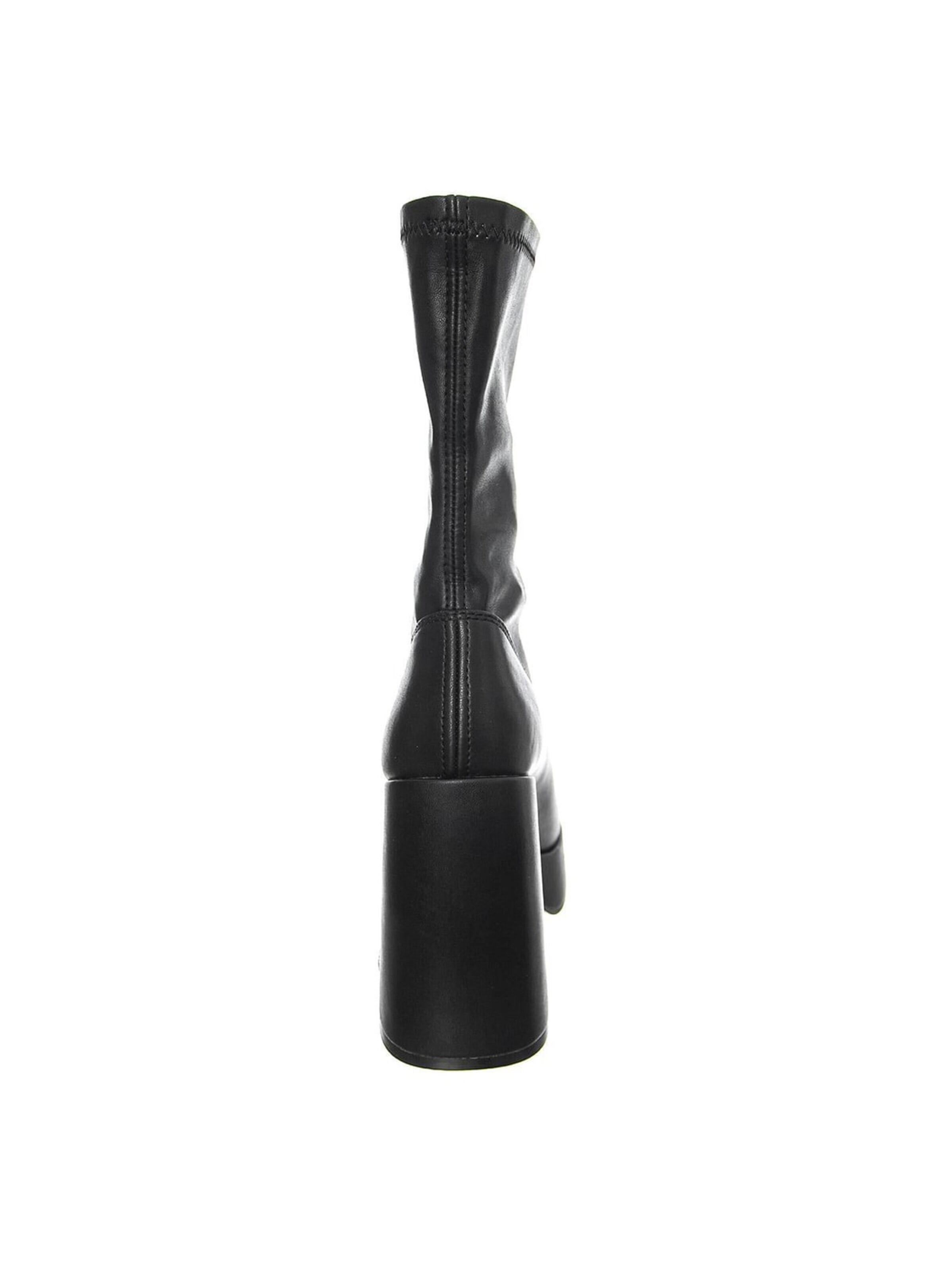 Stivale 'W' Hidden Black Stretch Pu Boots' di Windsor Smith in nero