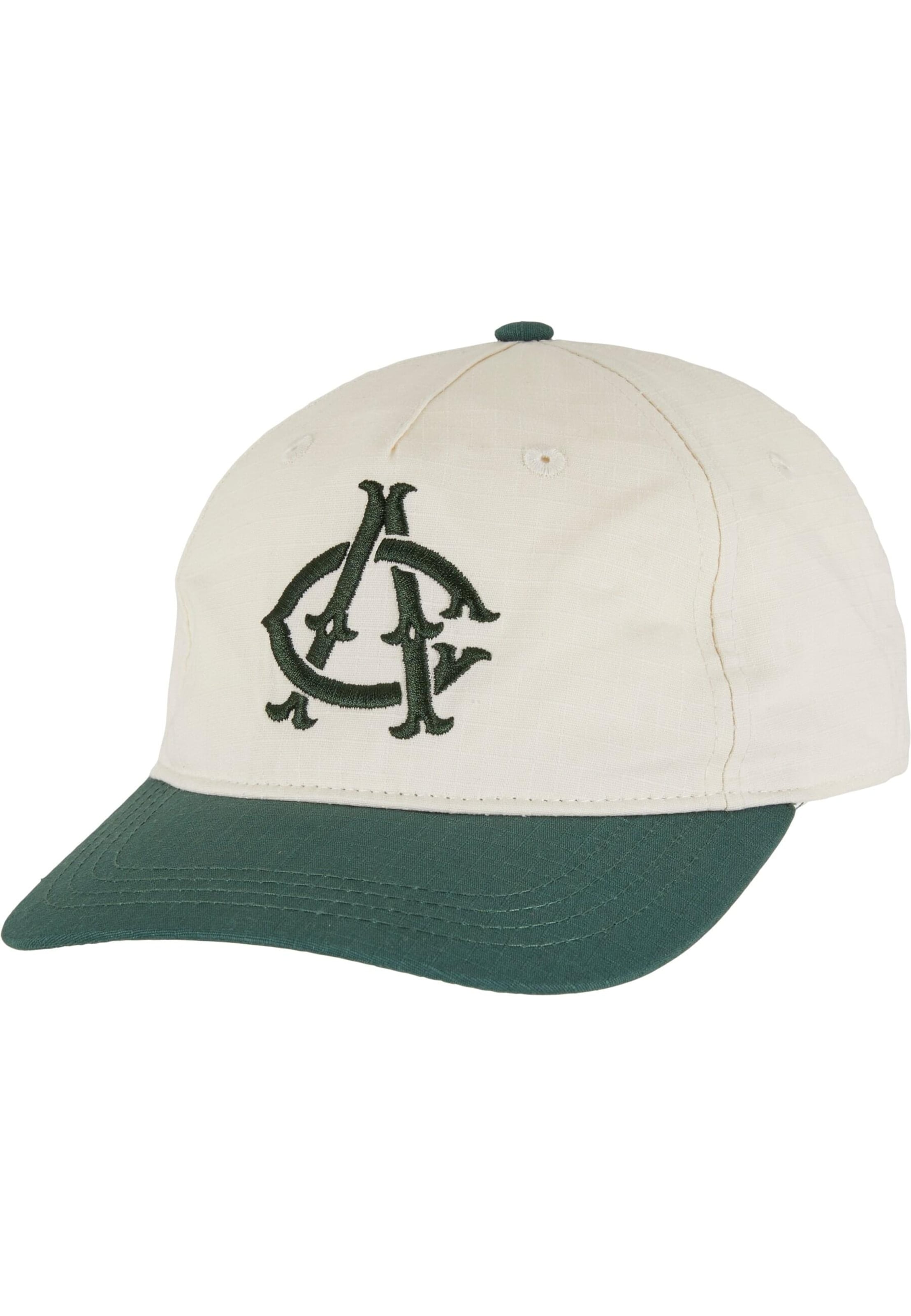Cappello da baseball 'Yankee' di Another Cotton Lab in bianco: frontale