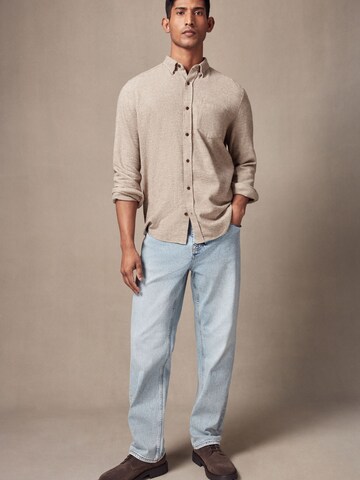 Regular fit Camicia di Next in beige