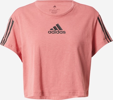 ADIDAS SPORTSWEAR Performance Shirt 'Aeroready ' in Pink: front