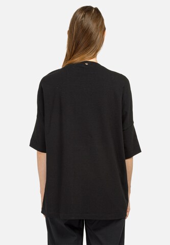 HELMIDGE Oversized shirt in Zwart