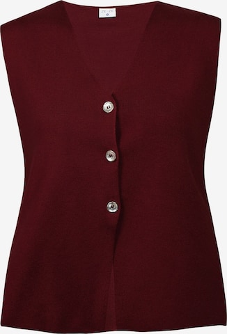 Cardigan 'Hanna 251' ze-ze en rouge : devant