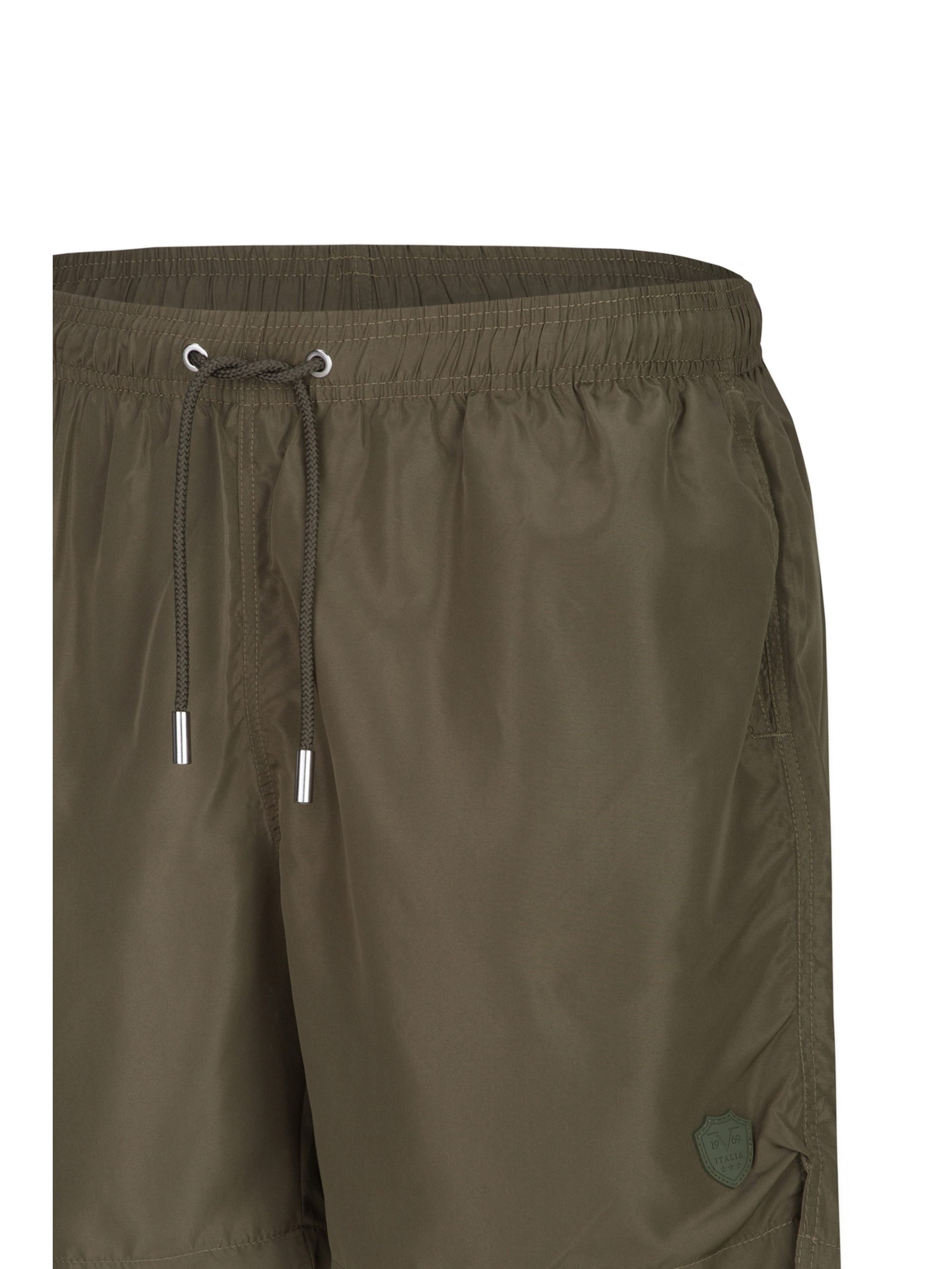 19V69 ITALIA Zwemshorts 'Siro Basic' in Groen