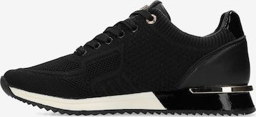 MEXX Matalavartiset tennarit 'GITTE GLITTER ELLEN' värissä musta: etupuoli