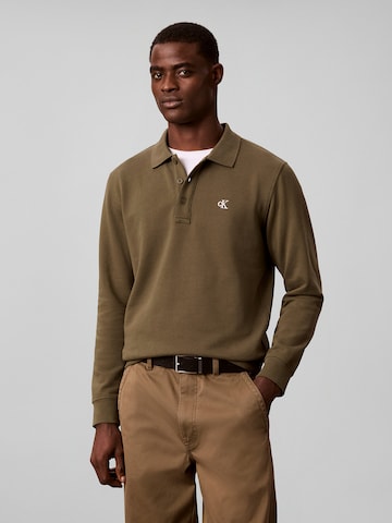 Calvin Klein Jeans Sweatshirt in Brown: front