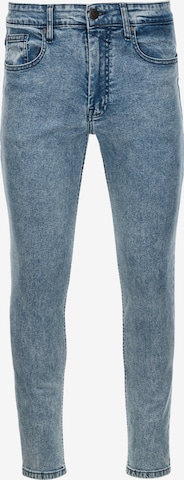 Ombre Skinny Jeans 'P1062' in Blau: predná strana