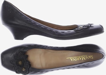 San Marina Pumps 41 in Schwarz: Vorderseite