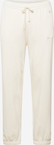 Effilé Pantalon Champion Authentic Athletic Apparel en blanc : devant