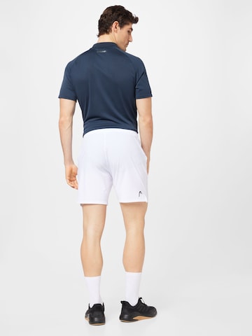 Regular Pantalon de sport 'POWER' HEAD en blanc