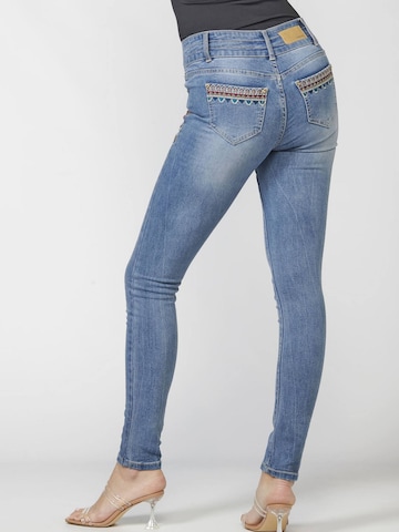 Coupe slim Jean KOROSHI en bleu