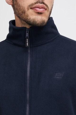 BLEND Fleece jacket 'Flinne' in Blue